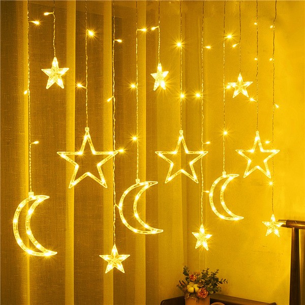 Moon Star LED Fairy Lights: Enchanting Illumination for Any Space